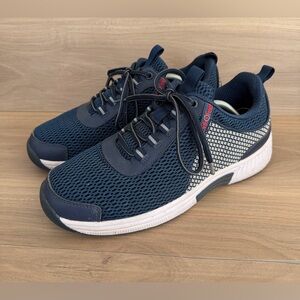 Orthofeet Biofit Edgewater 616 Men's Size 8.5 D Blue Comfort Shoes Sneakers